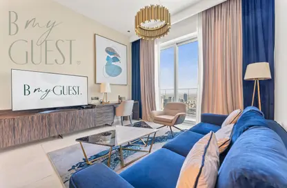 صورة لـ غرفة المعيشة شقة - 2 غرف نوم - 3 حمامات للايجار في فندق وأجنحة أفاني بالم فيو - مدينة دبي الإعلامية - دبي ، صورة رقم 1