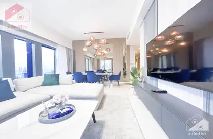 Apartment - 3 Bedrooms - 3 Bathrooms for rent in Burj Royale - Downtown Dubai - Dubai