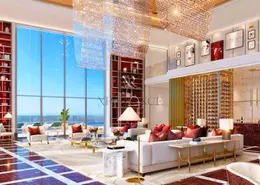 Living Room image for: Apartment - 2 Bedrooms - 2 Bathrooms for sale in Safa Two - Business Bay - Dubai, Image 1