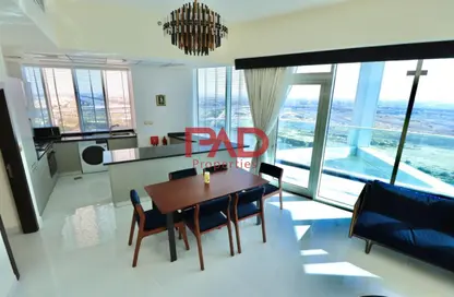 Apartment - 2 Bedrooms - 3 Bathrooms for rent in Miraclz Tower by Danube - Arjan - Dubai