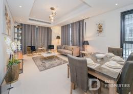 Living / Dining Room image for: Apartment - 2 bedrooms - 2 bathrooms for sale in Forum Residences - Majan - Dubai, Image 1