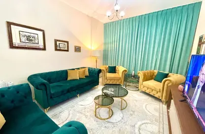 Apartment - 2 Bedrooms - 2 Bathrooms for rent in Al Shahid Tower - Al Qasba - Sharjah