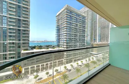 Balcony image for: Apartment - 1 Bedroom - 1 Bathroom for rent in Marina Vista - EMAAR Beachfront - Dubai Harbour - Dubai, Image 1