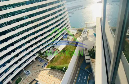 شقة - غرفة نوم - 2 حمامات للايجار في الموجة - نجمة أبوظبي - جزيرة الريم - أبوظبي