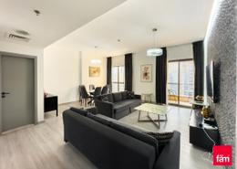 Living Room image for: Apartment - 2 bedrooms - 3 bathrooms for sale in Shams 1 - Shams - Jumeirah Beach Residence - Dubai, Image 1