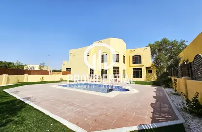 فيلا - 5 غرف نوم - 6 حمامات للايجار في قرية ساس النخيل - ساس النخيل - أبوظبي