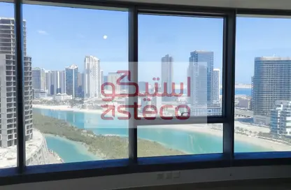 Apartment - 3 Bedrooms - 3 Bathrooms for rent in Sun Tower - Shams Abu Dhabi - Al Reem Island - Abu Dhabi