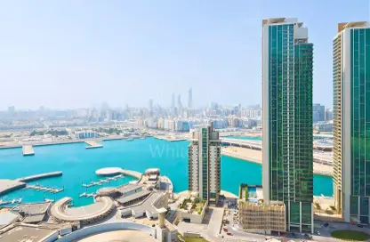 Apartment - 2 Bathrooms for rent in Al Maha Tower - Marina Square - Al Reem Island - Abu Dhabi