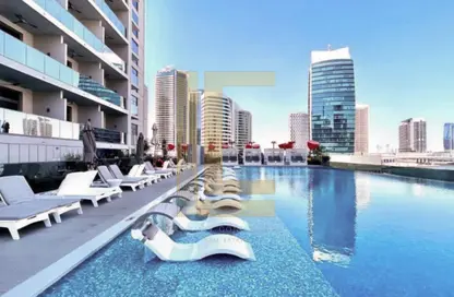 Apartment - 1 Bedroom - 2 Bathrooms for rent in MAG 318 - Business Bay - Dubai