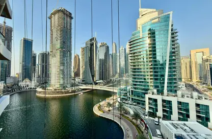 Apartment - 1 Bedroom - 1 Bathroom for rent in Time Place Tower - Dubai Marina - Dubai
