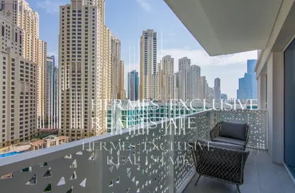 Apartment - 1 Bedroom - 1 Bathroom for rent in La Vie - Jumeirah Beach Residence - Dubai