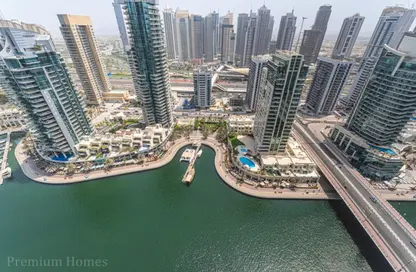Apartment - 3 Bedrooms - 4 Bathrooms for rent in No.9 - Dubai Marina - Dubai