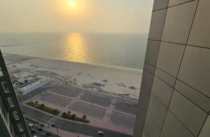 Apartment - 2 Bedrooms - 3 Bathrooms for rent in Ajman Corniche Residences - Ajman Corniche Road - Ajman