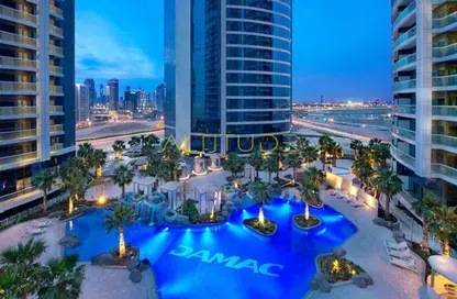 شقة - غرفة نوم - 2 حمامات للايجار في تاور B - داماك تاورز من باراماونت - الخليج التجاري - دبي