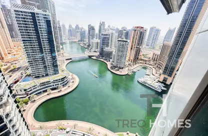 Apartment - 1 Bedroom - 2 Bathrooms for rent in Bay Central West - Bay Central - Dubai Marina - Dubai