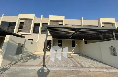 Terrace image for: Villa - 3 Bedrooms - 5 Bathrooms for rent in Aurum Villas - Sycamore - Damac Hills 2 - Dubai, Image 1