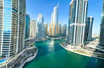 شقة - غرفة نوم - 2 حمامات للبيع في ليك سايد ريزيدنس - (JLT) مجمع A - أبراج بحيرة الجميرا - دبي