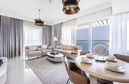 Apartment - 2 Bedrooms - 3 Bathrooms for sale in Grand Bleu Tower 2 - EMAAR Beachfront - Dubai Harbour - Dubai