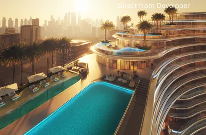 Retail - Studio - 1 Bathroom for sale in Binghatti Aquarise - Business Bay - Dubai