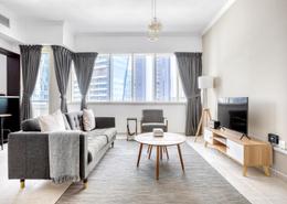 Living Room image for: Apartment - 2 bedrooms - 3 bathrooms for rent in Al Majara 1 - Al Majara - Dubai Marina - Dubai, Image 1
