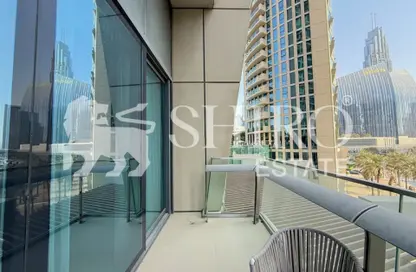 شقة - 2 غرف نوم - 3 حمامات للايجار في برج فيستا 2 - برج فيستا - وسط مدينة دبي - دبي