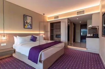 صورة لـ غرفة- غرفة النوم النزل و الشقق الفندقية - 1 حمام للايجار في مركز مزايا - شارع الشيخ زايد - دبي ، صورة رقم 1