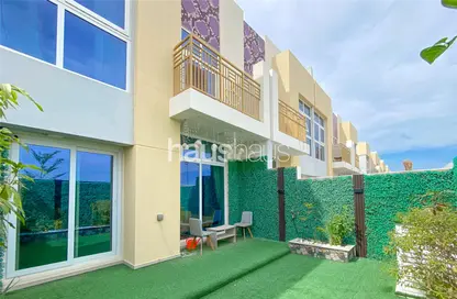 Terrace image for: Villa - 3 Bedrooms - 3 Bathrooms for sale in Just Cavalli Villas - Aquilegia - Damac Hills 2 - Dubai, Image 1