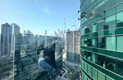 مكتب - استوديو للايجار في برج بايناري - الخليج التجاري - دبي