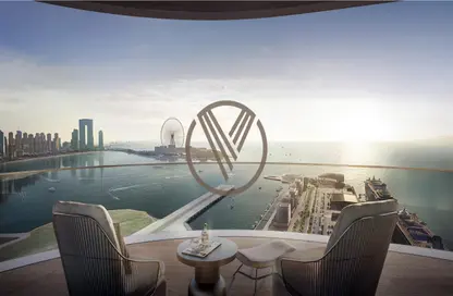 Apartment - 1 Bedroom - 2 Bathrooms for sale in Bayview - EMAAR Beachfront - Dubai Harbour - Dubai