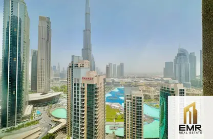 شقة - 2 غرف نوم - 2 حمامات للايجار في برج بوليفارد 29 - وسط مدينة دبي - دبي