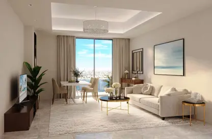 Apartment - 1 Bedroom - 2 Bathrooms for sale in Ajman Creek Towers - Al Rashidiya 1 - Al Rashidiya - Ajman