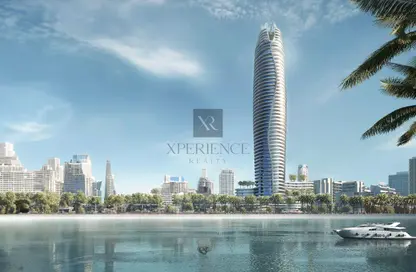 شقة - 1 حمام للبيع في تاج القناة 2 - كانال كراون - الخليج التجاري - دبي