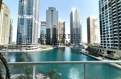 شقة - غرفة نوم - 2 حمامات للايجار في ليك فيو - (JLT) مجمع B - أبراج بحيرة الجميرا - دبي