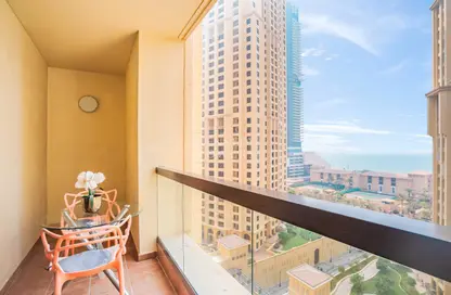 شقة - غرفة نوم - 1 حمام للايجار في مرجان 1 - مرجان - مساكن شاطئ الجميرا - دبي