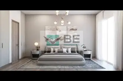 Room / Bedroom image for: Apartment - 1 Bedroom - 2 Bathrooms for sale in Maimoon Gardens by Fakhruddin Properties - Jumeirah Village Circle - Dubai, Image 1