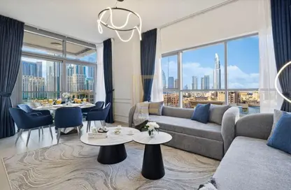 شقة - غرفة نوم - 2 حمامات للبيع في بلفيو برج 2 - أبراج بلفيو - دبي وسط المدينة - دبي