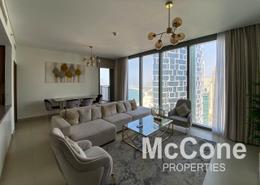 Living Room image for: Apartment - 3 bedrooms - 3 bathrooms for rent in 5242 Tower 1 - 5242 - Dubai Marina - Dubai, Image 1