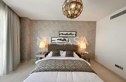 Room / Bedroom image for: Apartment - 3 Bedrooms - 3 Bathrooms for sale in Radiant Square - City Of Lights - Al Reem Island - Abu Dhabi, Image 1