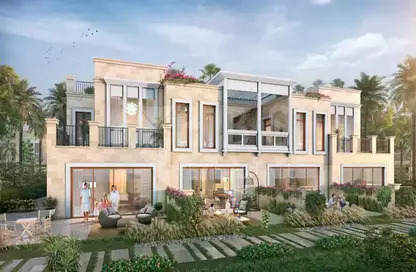 Outdoor House image for: Townhouse - 5 Bedrooms - 6 Bathrooms for sale in Malta - Damac Lagoons - Dubai, Image 1