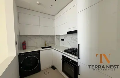 Apartment - Studio - 1 Bathroom for rent in Binghatti Azure - Jumeirah Village Circle - Dubai