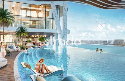 صورة لـ حوض سباحة شقة - غرفة نوم - 2 حمامات للبيع في داماك باي 2 - دبي هاربور - دبي ، صورة رقم 1