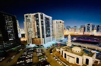 شقة - غرفة نوم - 2 حمامات للايجار في شارع التعاون - التعاون - الشارقة