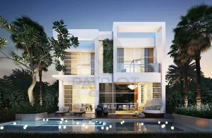 Outdoor House image for: Villa - 4 Bedrooms - 5 Bathrooms for sale in Camelia - Damac Hills 2 - Dubai, Image 1
