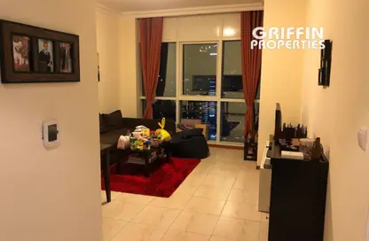 Apartment - 1 Bedroom - 2 Bathrooms for rent in MAG 214 - JLT Cluster R - Jumeirah Lake Towers - Dubai