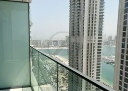 صورة لـ شرفة شقة - غرفة نوم - 1 حمام للبيع في بيتش فيستا - إعمار بيتشفرونت - دبي هاربور - دبي ، صورة رقم 1