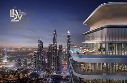 Apartment - 4 Bedrooms - 5 Bathrooms for sale in Seapoint - EMAAR Beachfront - Dubai Harbour - Dubai