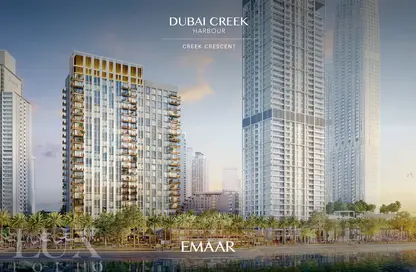 Outdoor Building image for: Apartment - 3 Bedrooms - 4 Bathrooms for sale in Creek Crescent - Dubai Creek Harbour (The Lagoons) - Dubai, Image 1