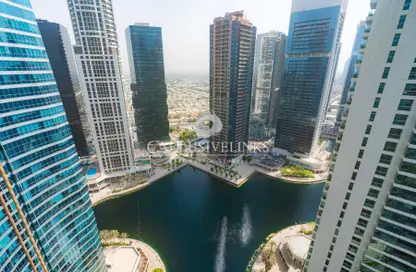 Apartment - 1 Bedroom - 1 Bathroom for rent in Jumeirah Bay X1 - JLT Cluster X - Jumeirah Lake Towers - Dubai