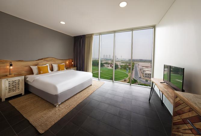 Apartment - Studio - 1 Bathroom for rent in Emirates Sports Hotel Apartments - Dubai Sports City - Dubai