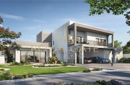 Outdoor House image for: Townhouse - 3 Bedrooms - 4 Bathrooms for sale in The Dahlias - Yas Acres - Yas Island - Abu Dhabi, Image 1